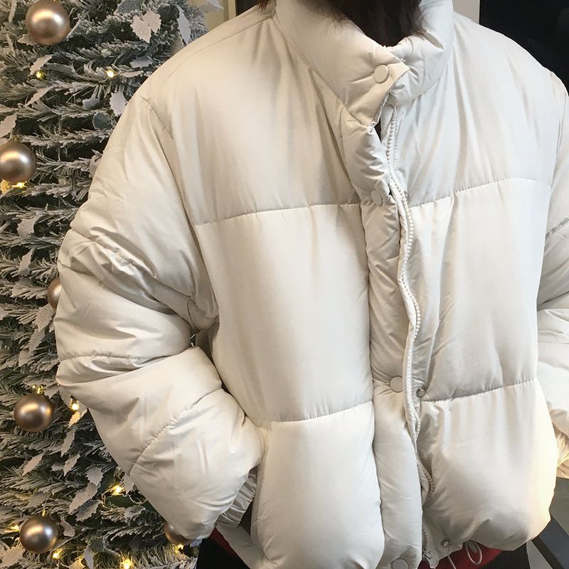 チェッキーベーシックパステルウェロンショートパデッドジャケット