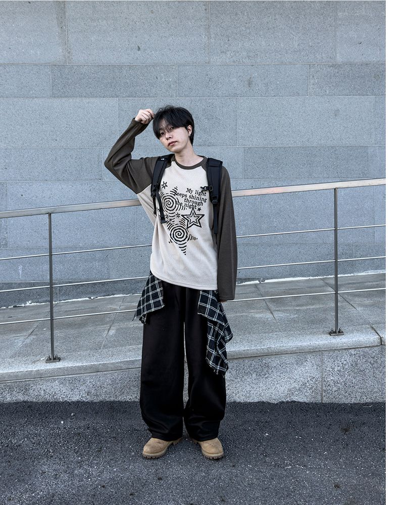 Hayden Shirt Layered Sweatpants
