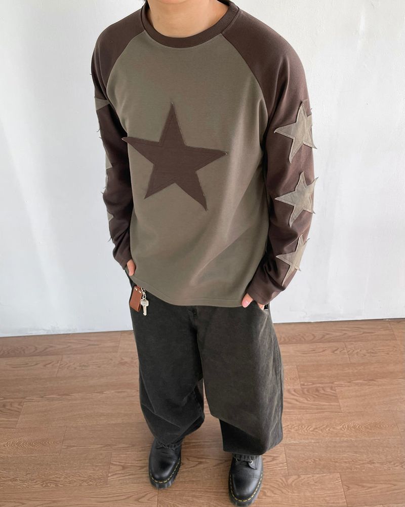 Star Patch Long Sleeve