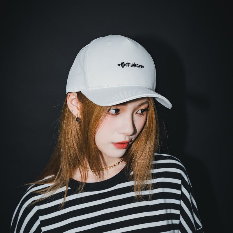 MINI LOGO-EMBROIDERED DAD CAP