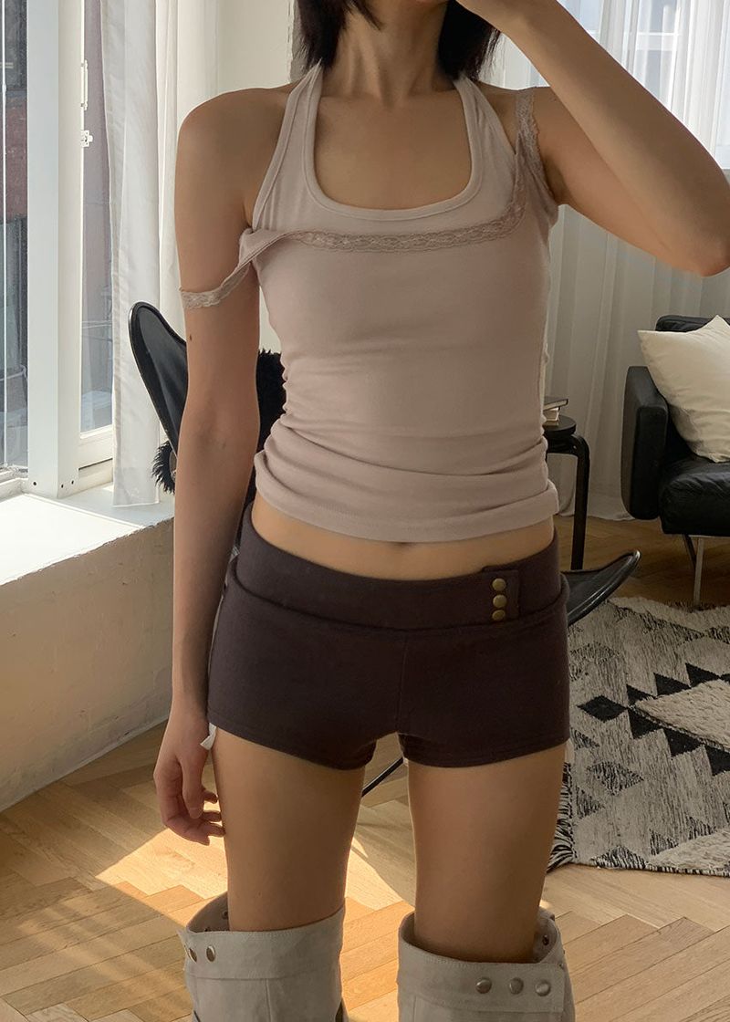 ANGEL FRILL SHORTS (2color)