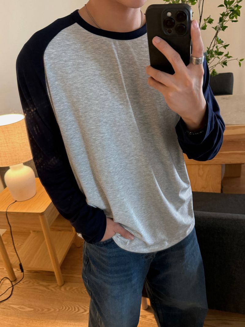 Rotten raglan long sleeve t-shirt