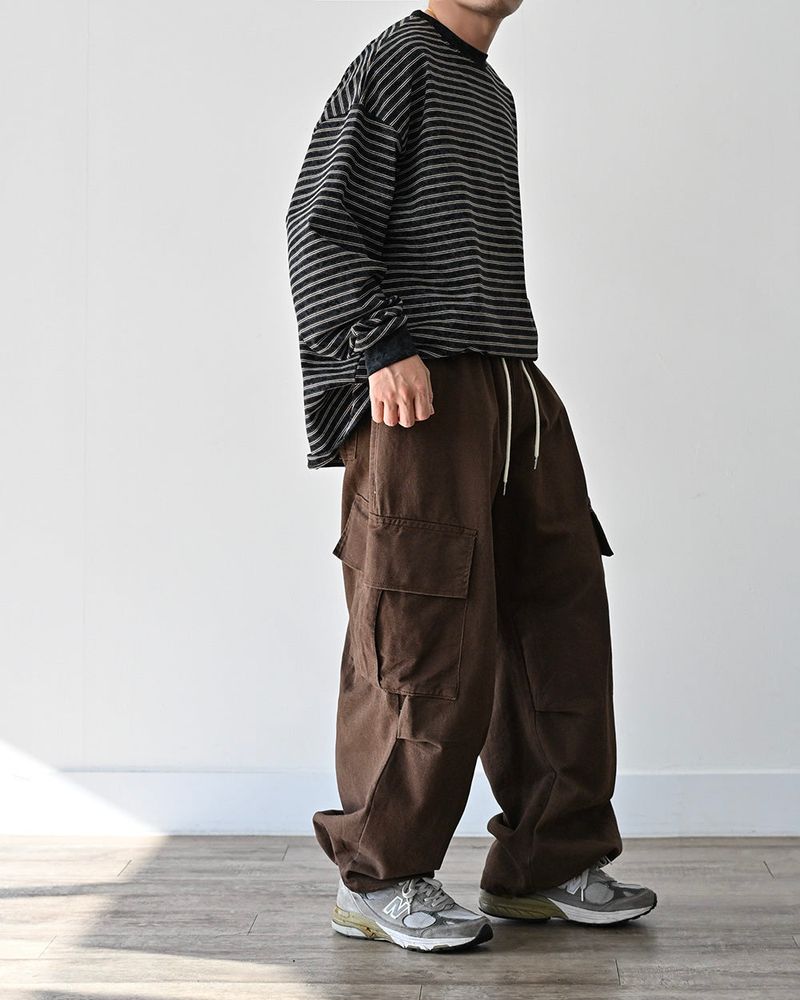 SPM PEACH COTTON CARGO PANTS