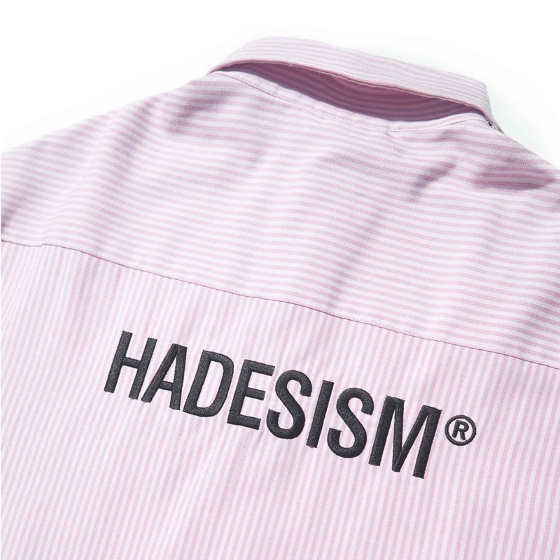 HADES STRIPED SOLID SHIRT
