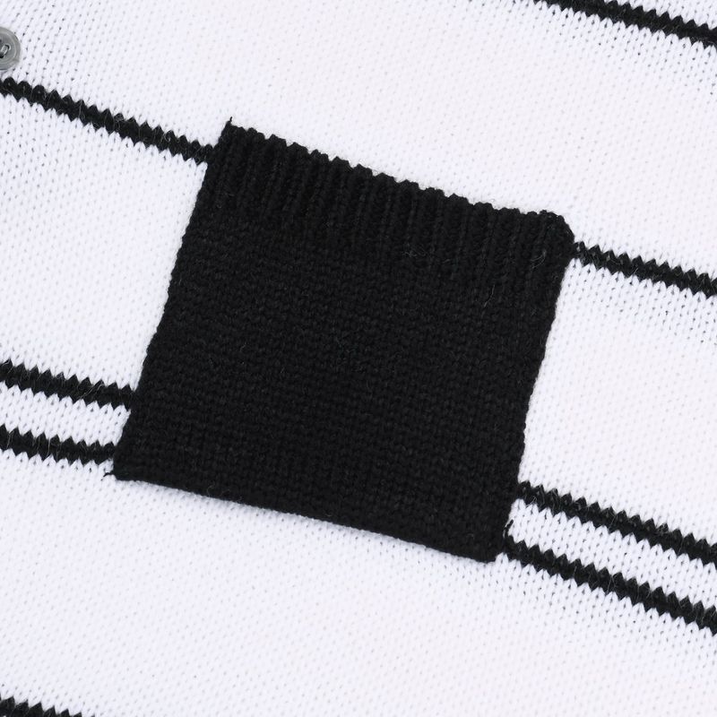 Mag pocket collar knitwear