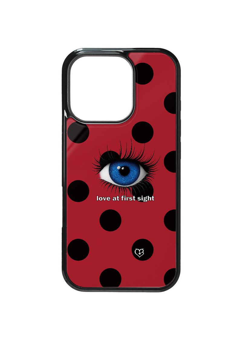 creeble（クリーブル）の「[MADE] love at first sight glass bumper case (red)（Smartphone Accessories）」