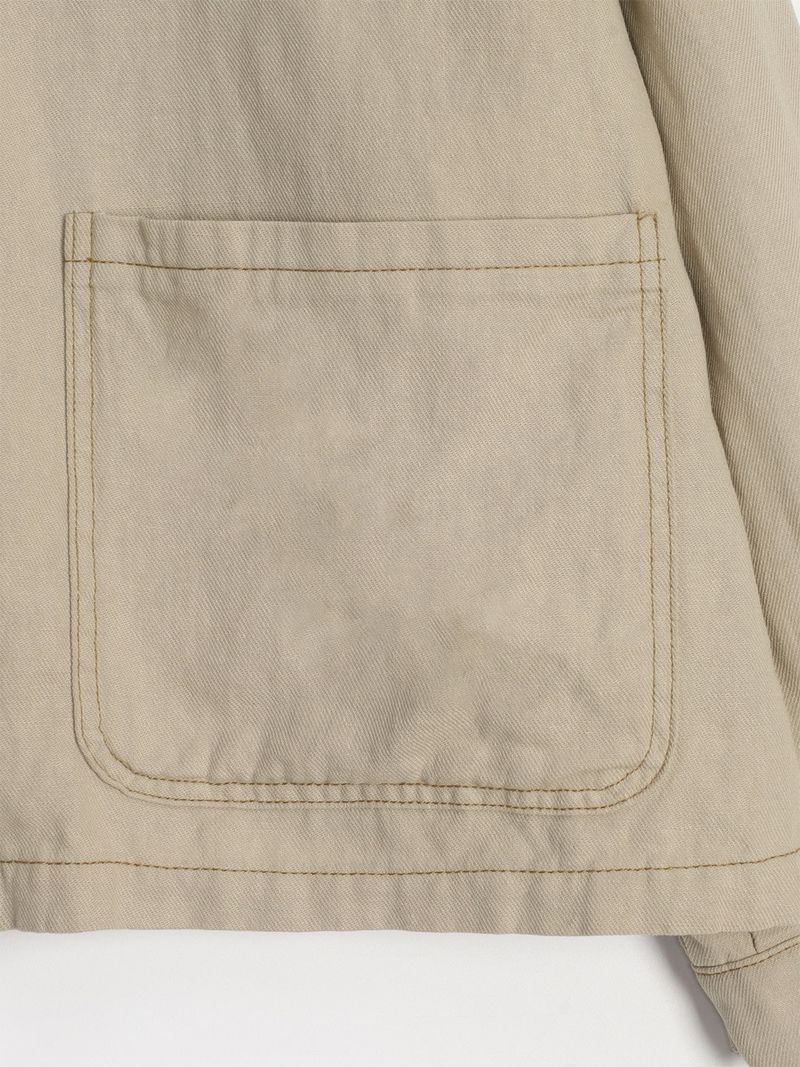Linen french work jacket