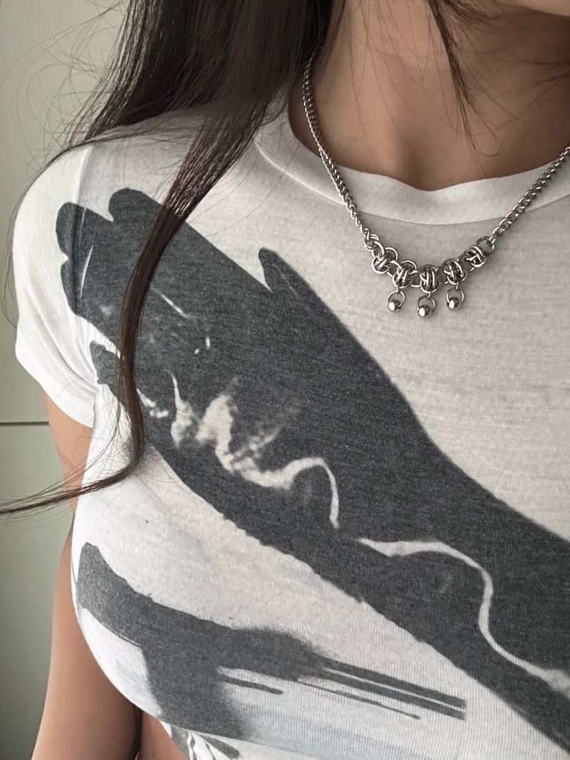 BUZZERBE(ブザービー)の「3 small ball necklace(Accessories)」