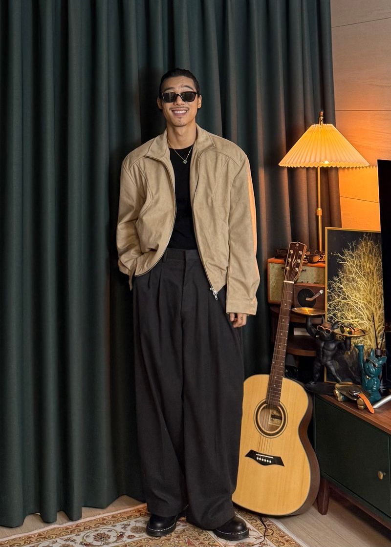 Pino Suede Fall Jacket 3COLOR