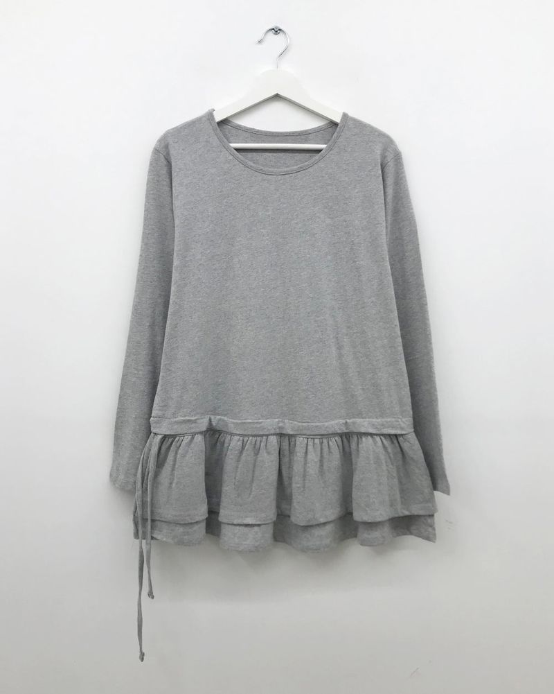 Frill Long Sleeve (3color)