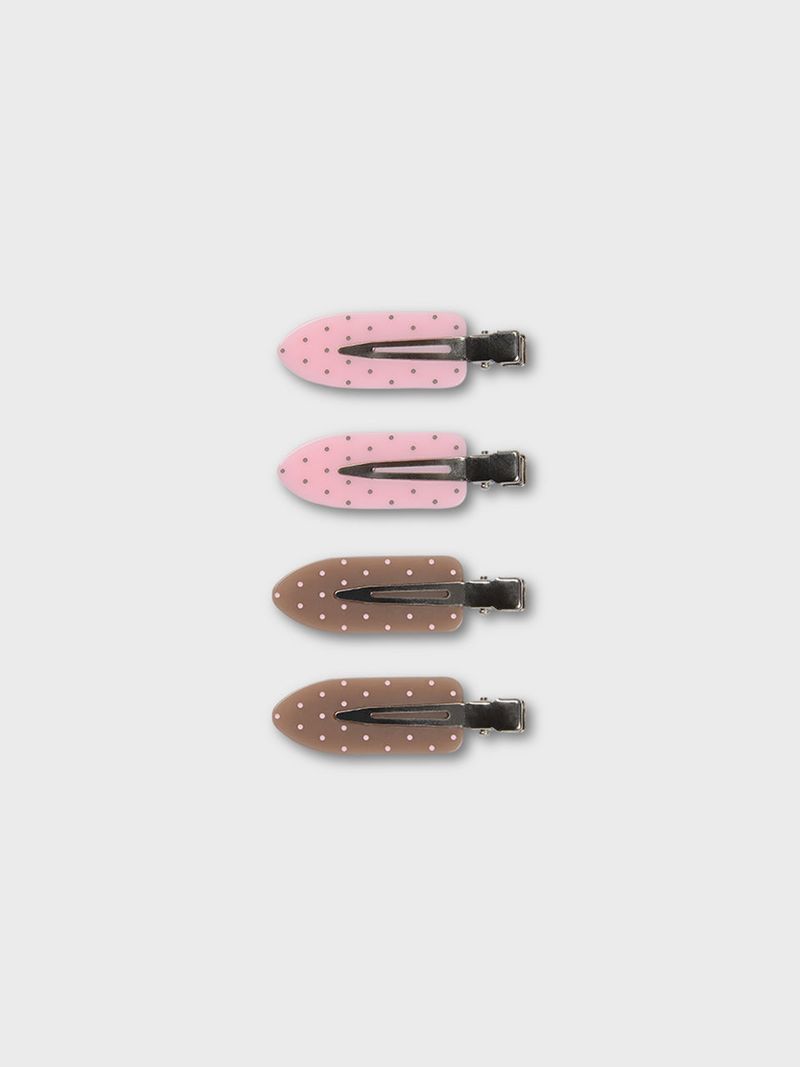 Innermuseum（インナーミュージアム）の「ドットクッキーヘアクリップセット（ヘアアクセサリー）」