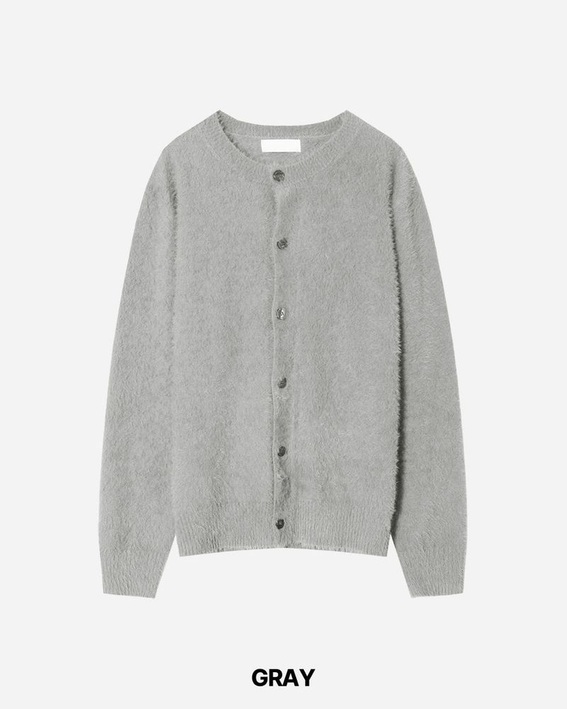 Pilling Angora Knit Cardigan
