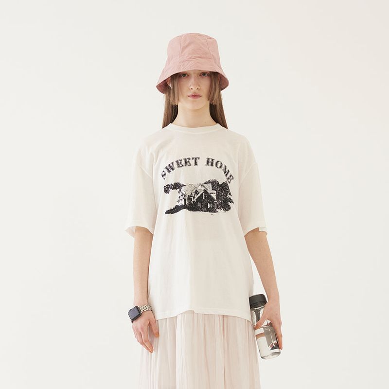 SWEET HOME T-SHORT (IVORY)
