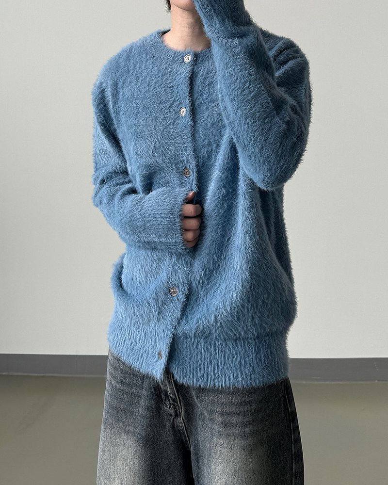 Halo Angora Round Cardigan
