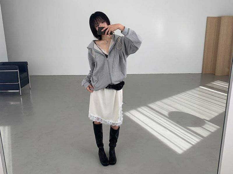 LACE LAYER SKIRT