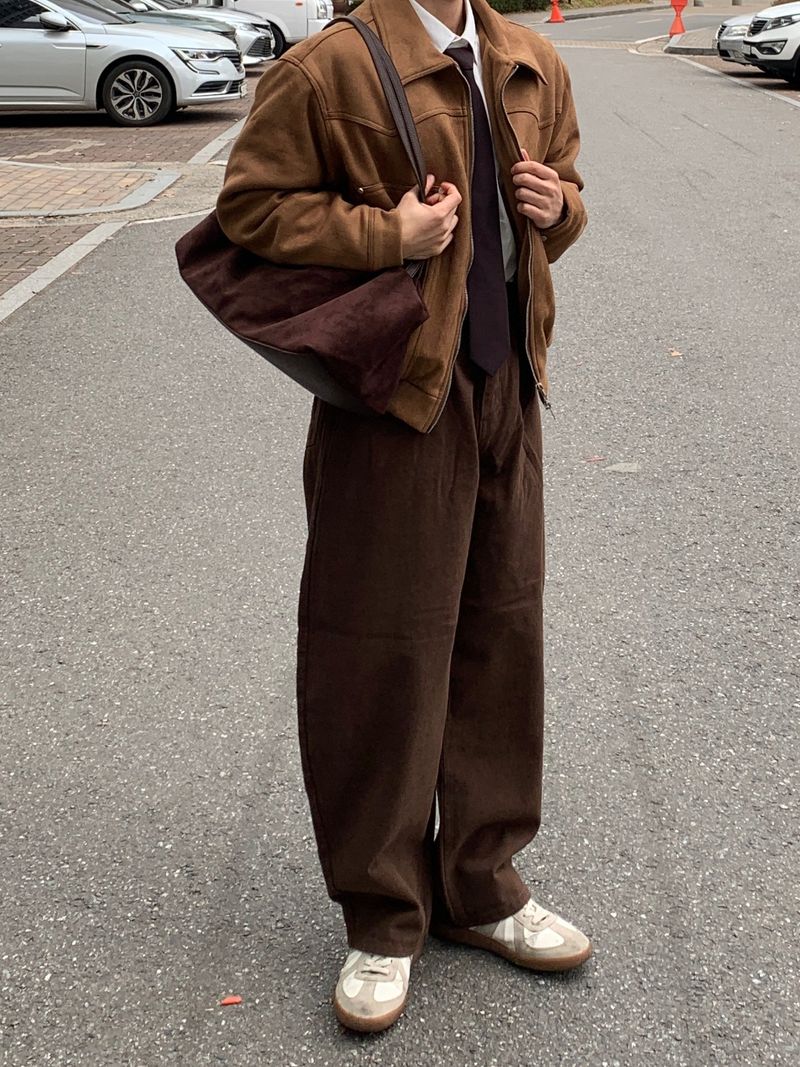 Amor Curved Wool Napping Pants