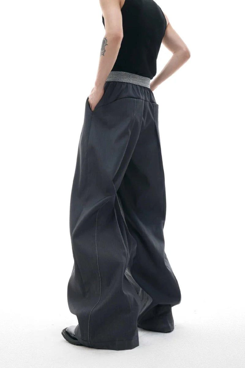 Tailored Straight Leg Trousers
