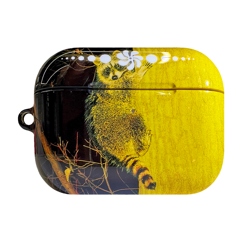 3amgang（スリーエイエムギャング）の「Furry Friends airpods case_Raccoon（Smartphone Accessories）」