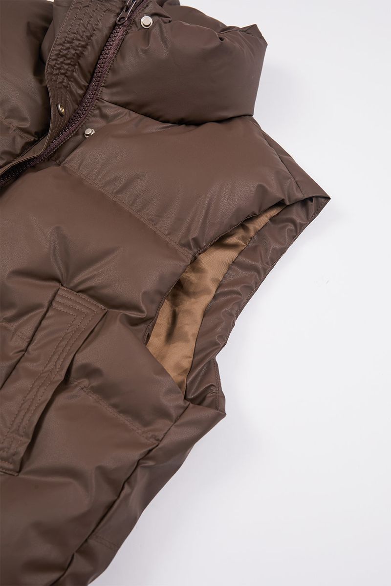 Tierra Crop Padded Vest