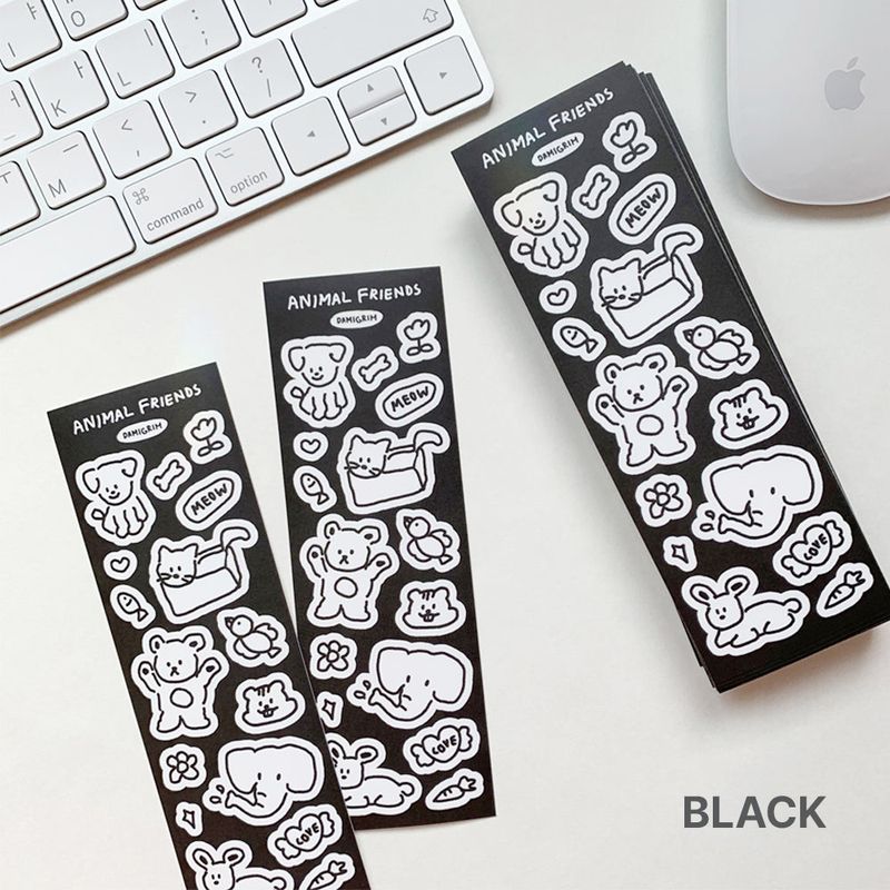 【1+1 SET】 Animal Sticker