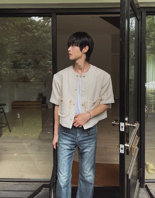 Sound Snap Tweed Jacket