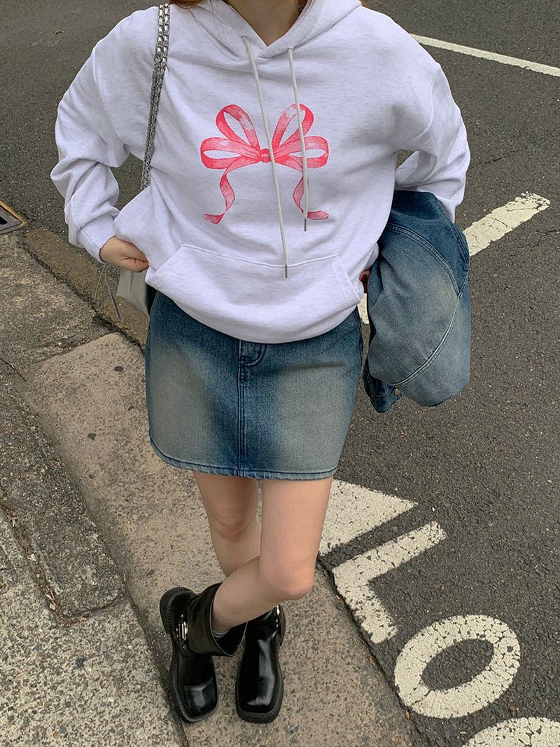 [MADE] Dune Y2K denim mini skirt