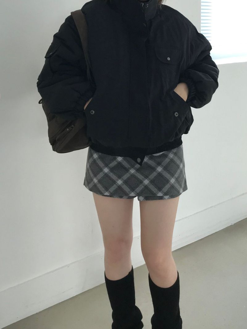 Bender High-Neck Padded Jumper (2 colors)