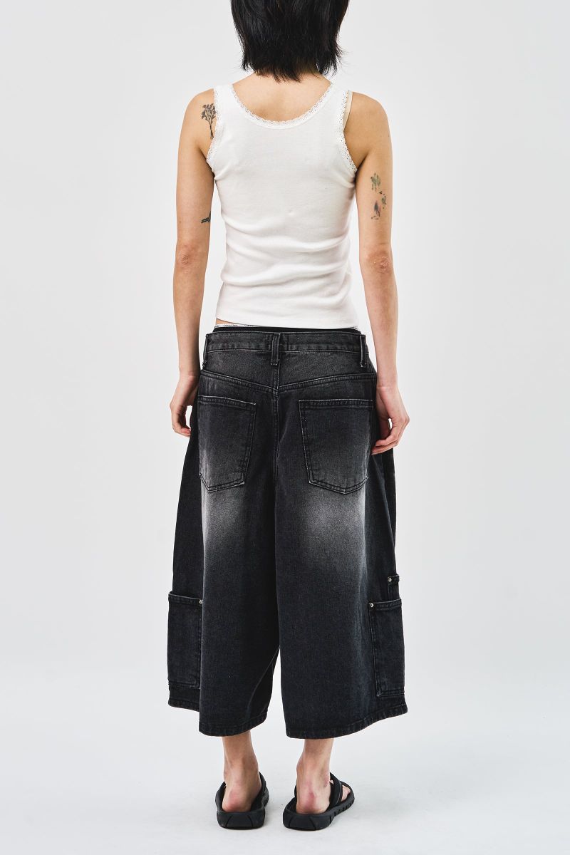 Luna Bermuda Denim (2color)