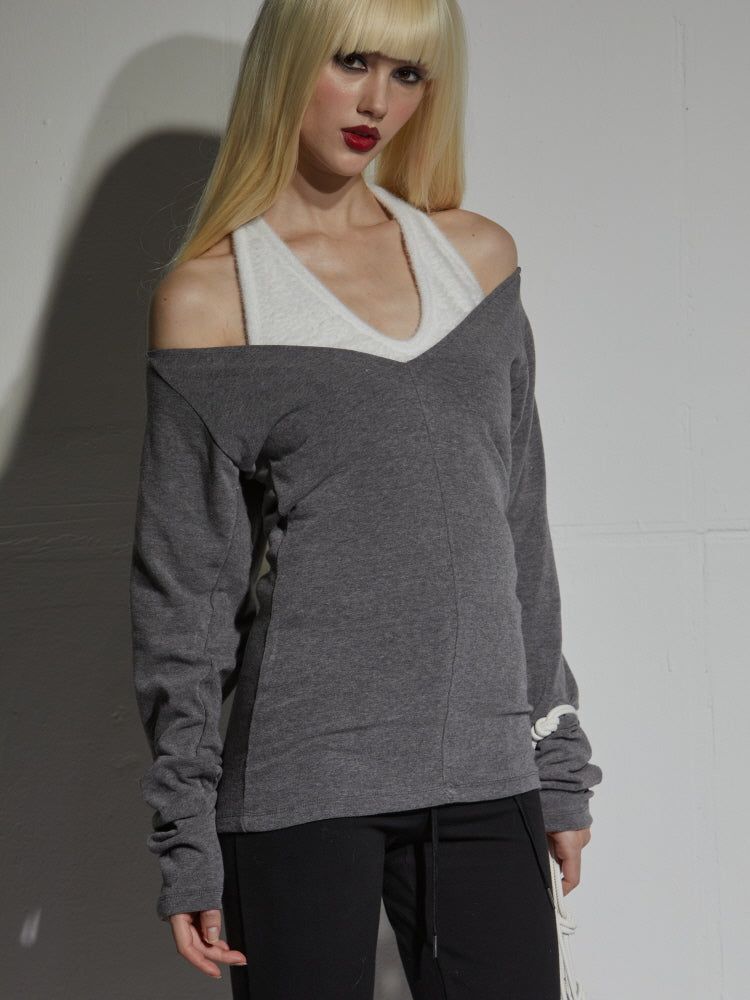 MUTTON SLEEVESS TOP