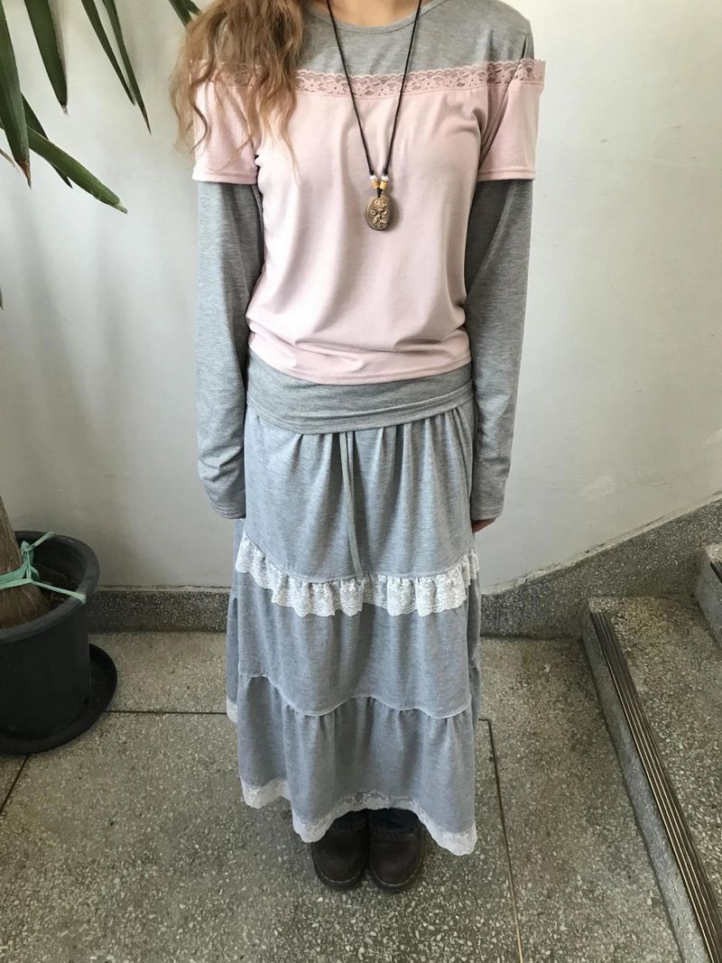 katz lace banging skirt