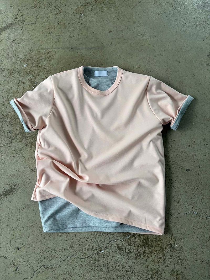LAURANT(ロラン)の「Daily semi muscle half t-shirts(9color)(Tops)」