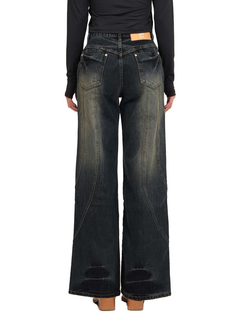 Domingo Wave Wide Jeans