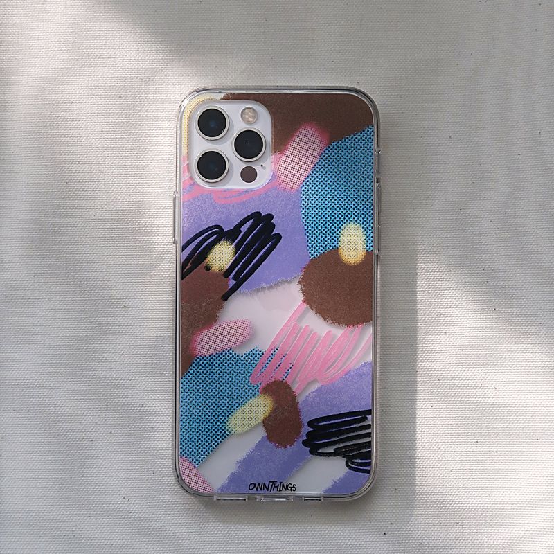 [MADE] Heart phone case (jelly hard)