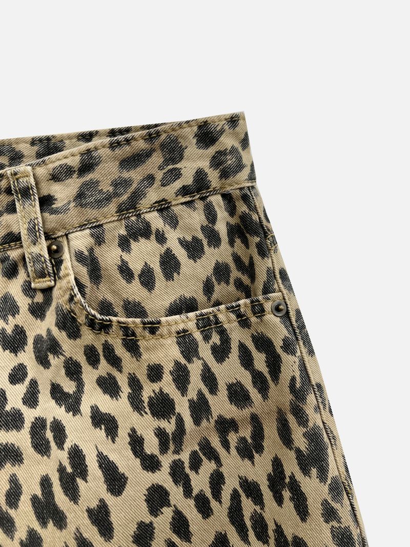 Chiller Leopard Wide Balloon Pants 2C