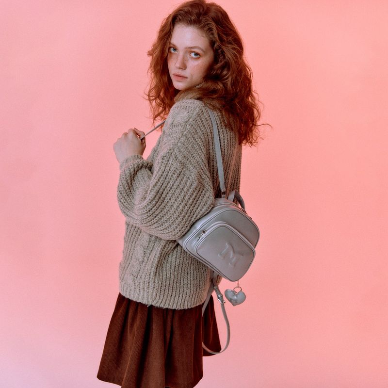 MAISON246(メゾン246)の「MUMU CLASSIC BACKPACK SILVER(Bags)」