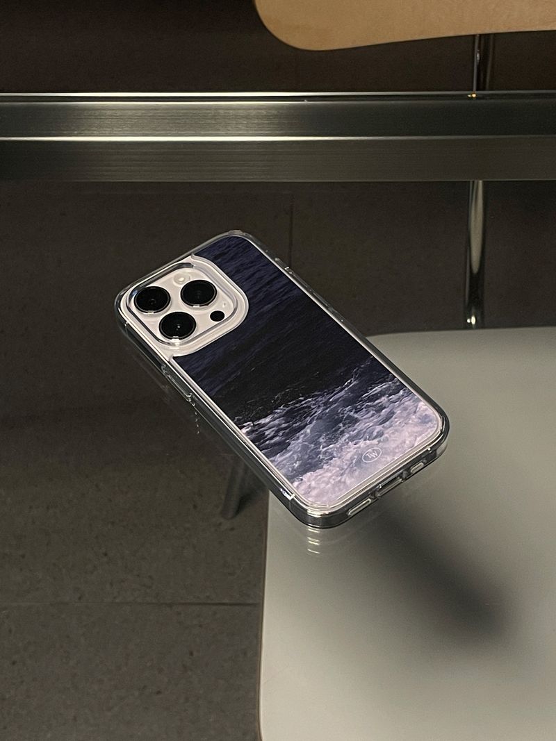 tiny weather(タイニーウェザー)の「calm jelly hard case(Smartphone Accessories)」
