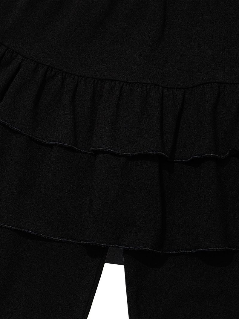 CANCAN SKIRT PANTS(BLACK)