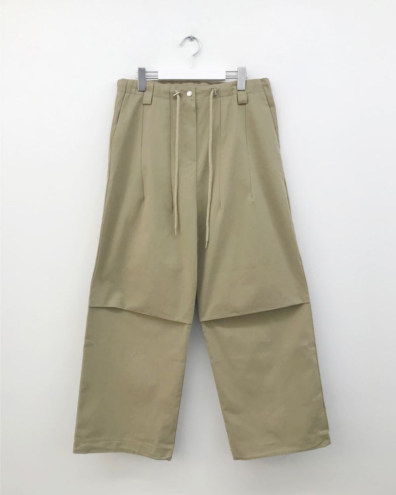 Peach Back Pocket String Pants (3 Colors)