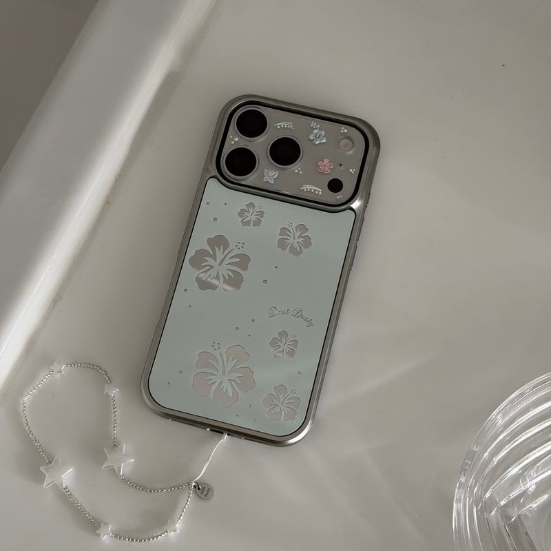 hibiscus camera stickers