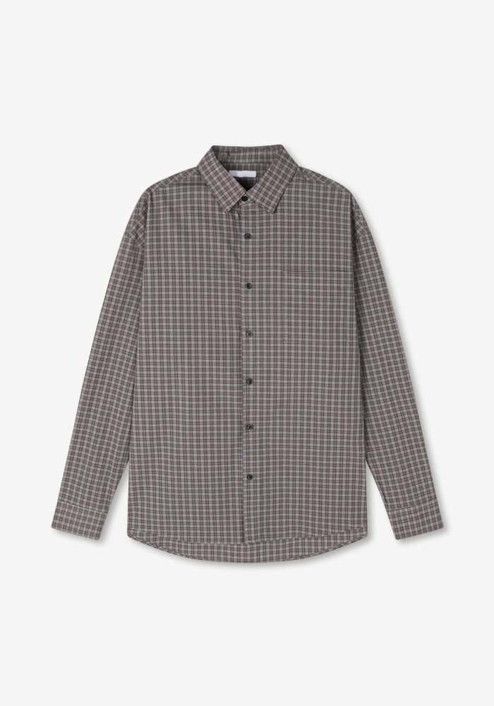 SN Check Pattern Overfit Shirts