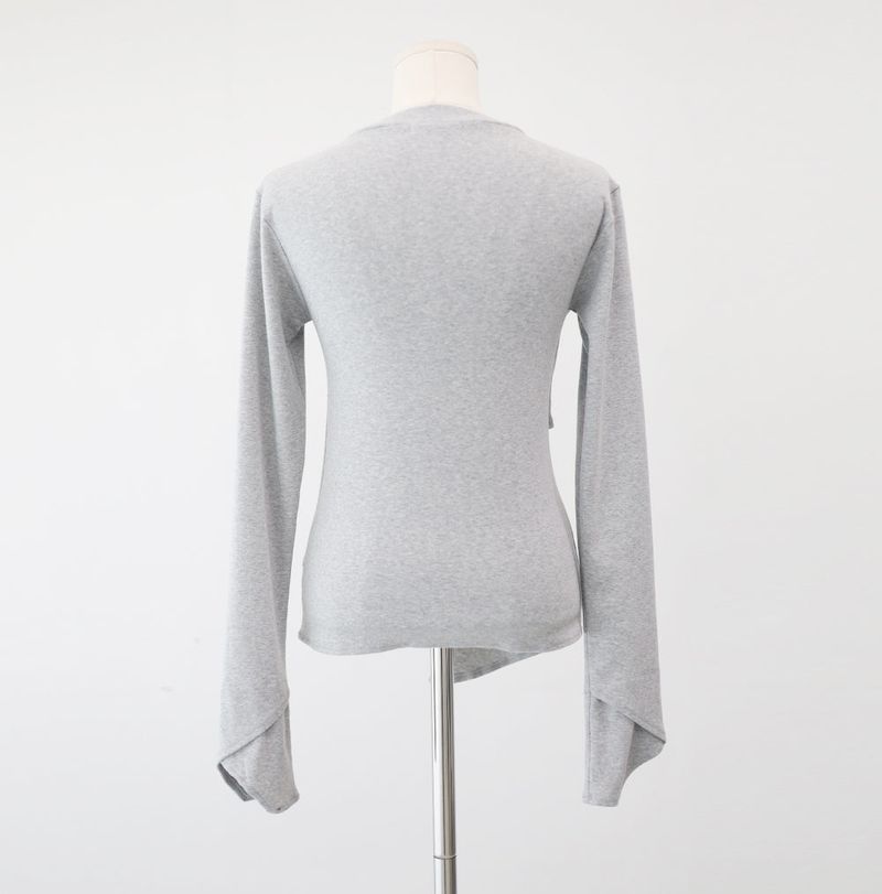 Twisted Slit T-Shirt