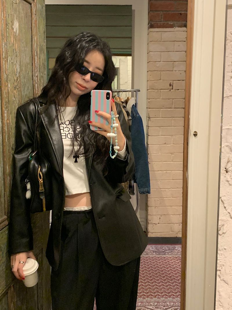 [MADE] Onz Classic Vegan Leather Jacket
