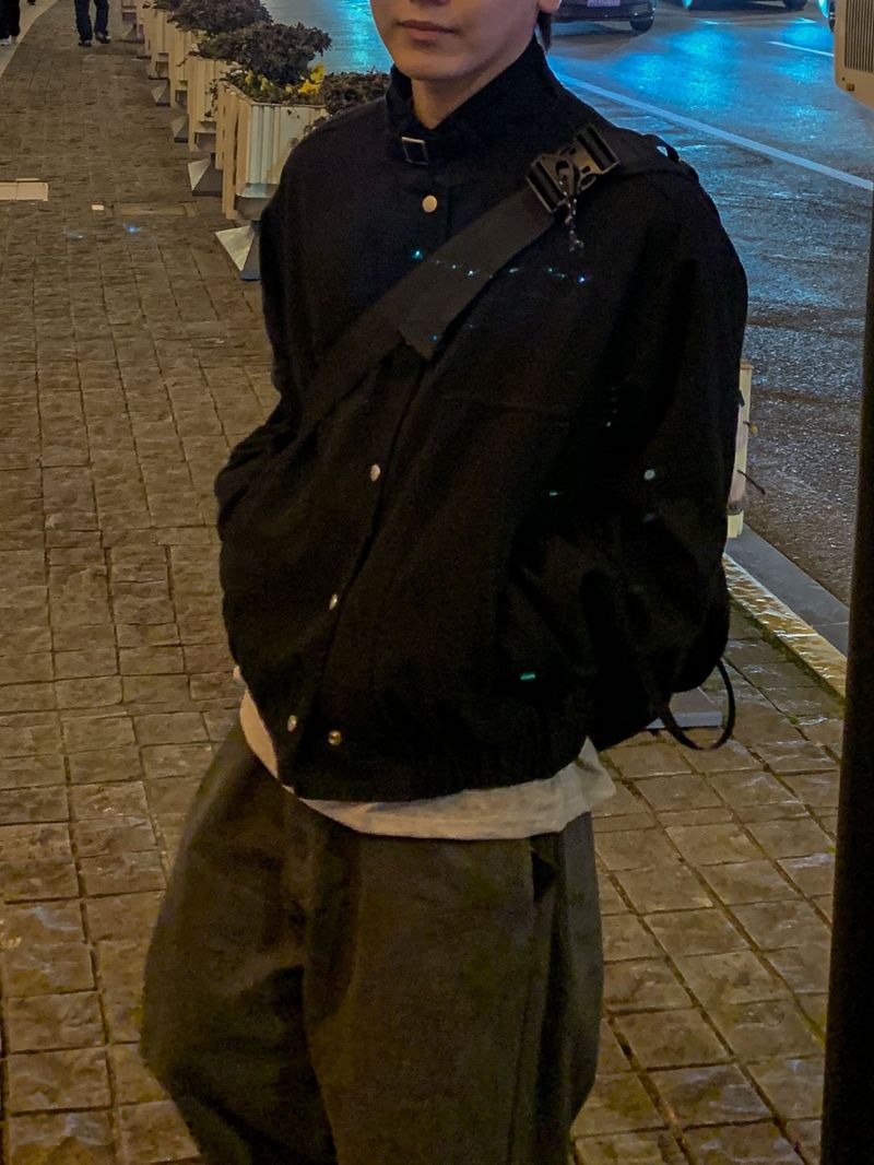  80's snap hunting jacket