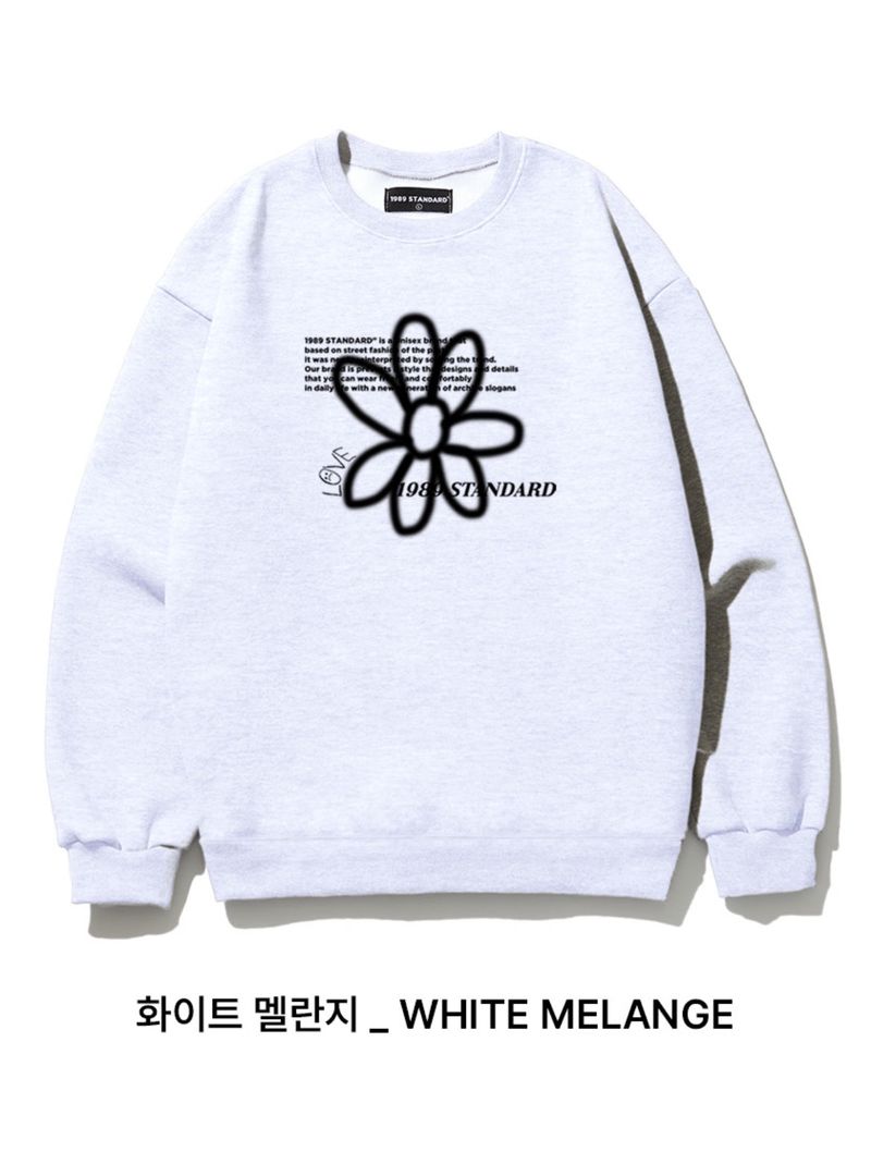 BW FLOWER Sweatshirt (STMSTD-0034)