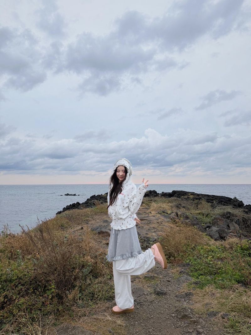 Chiffon Wrap Layered Banding Pants