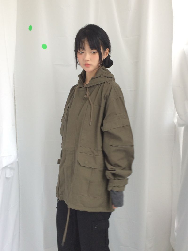 Vintage Pocket Half Bomber Jacket