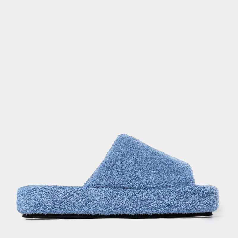 HODGEHOG TOWELING SLIDES_PALE BLUE