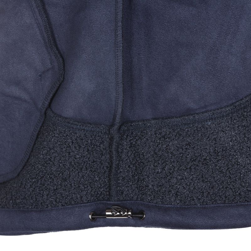FLEECE HOODIE ZIP-UP [NAVY]