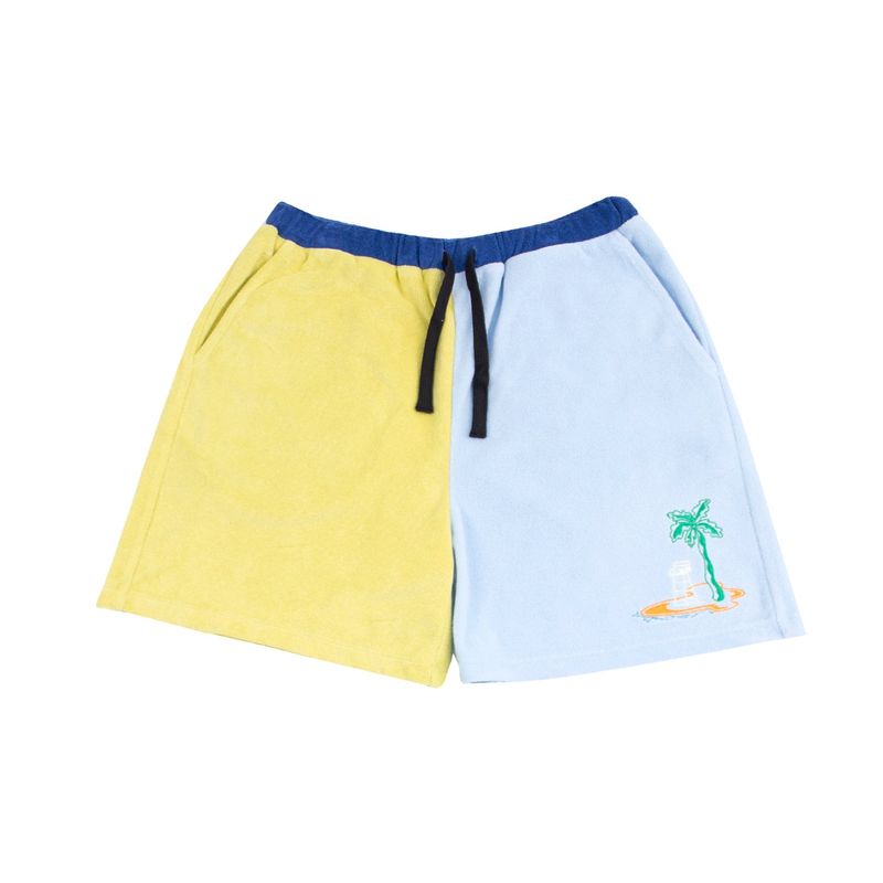 エキゾチックテリーオープンカラーショートパンツ (UNISEX)_SYS0PT02EY