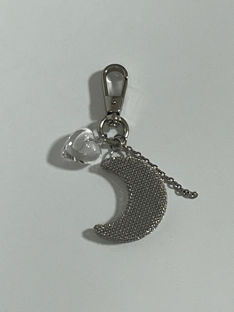 MADE silver net Keyring
